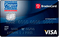 BradesCard Pague Menos Visa Internacional