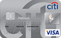 Cartão Citibank Clássico Visa Platinum